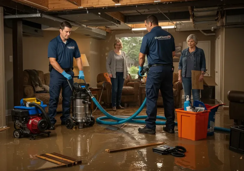 Basement Water Extraction and Removal Techniques process in Granville, WV