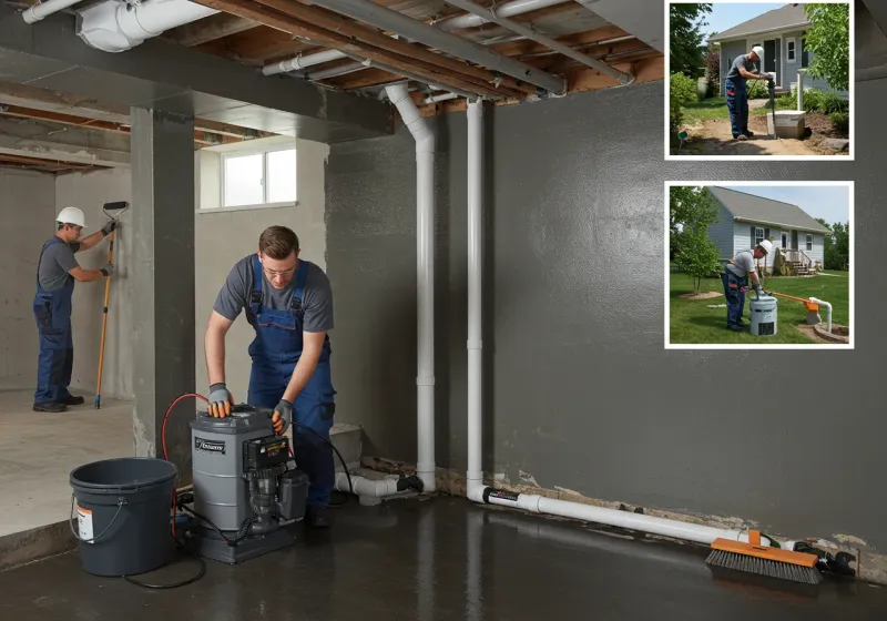Basement Waterproofing and Flood Prevention process in Granville, WV